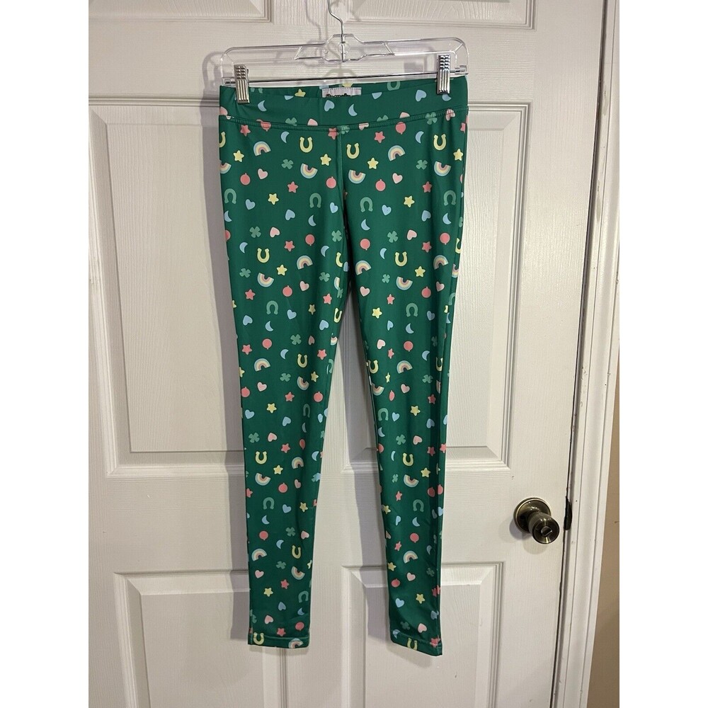 Tipsy Elves Lucky Charmer Mid Rise Leggings Size XS - St Patrick’s Day Irish